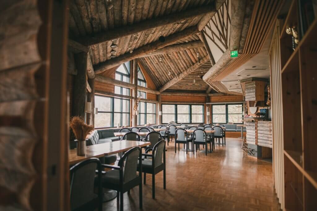 Tunnelmallinen ravintola Kammi Kiilopäällä