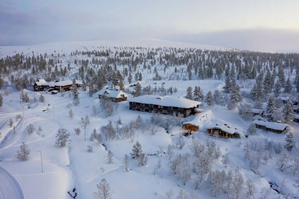 Kiilopään ilmakuva.