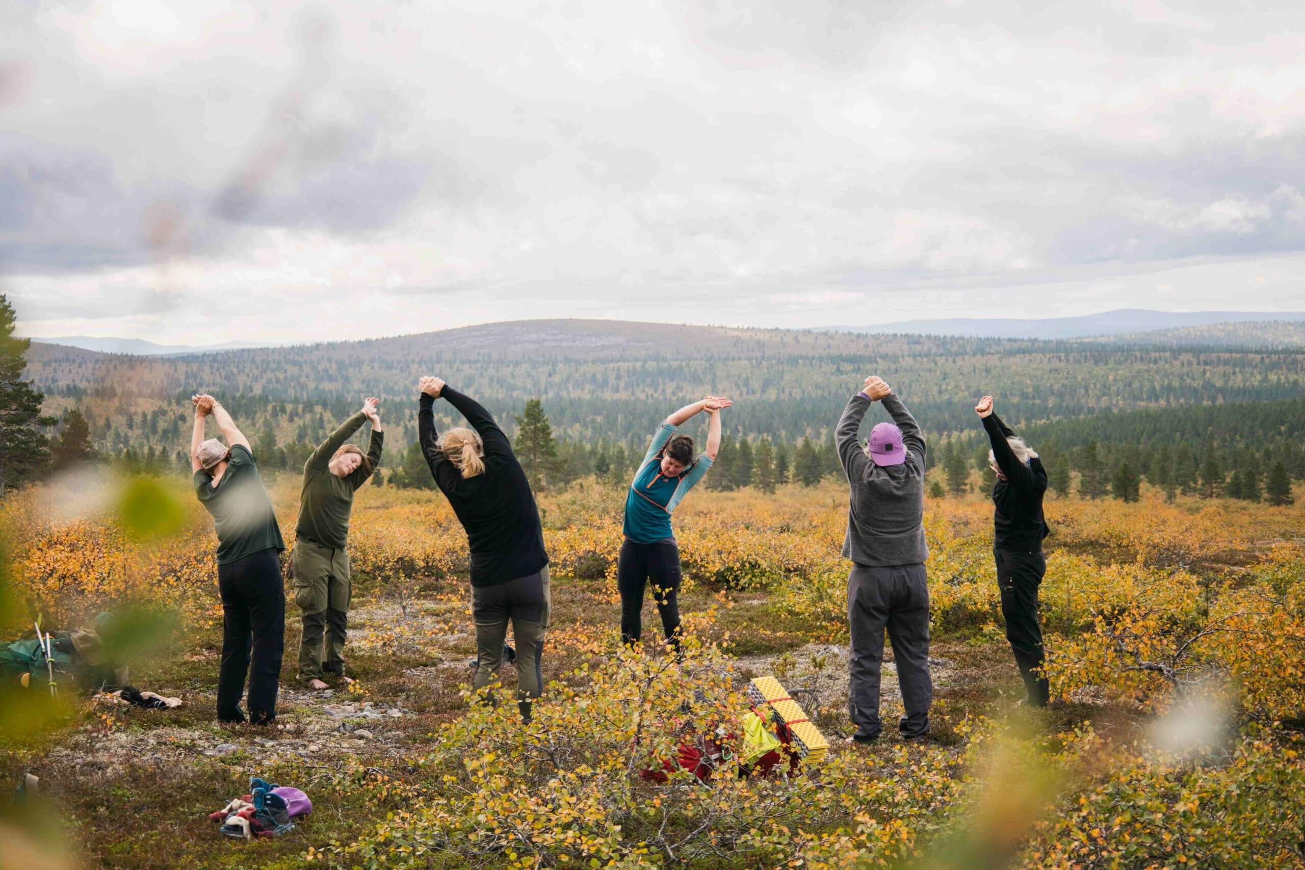 Joogaa Tunturissa Suomen Latu Kiilop 